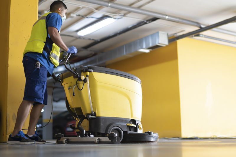 Garage Floor Cleaning