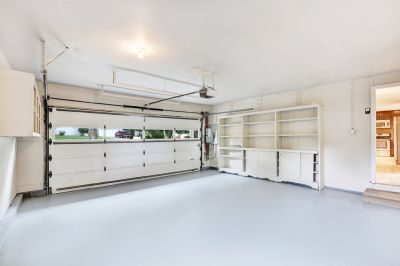 Clean Residential Garage Floor